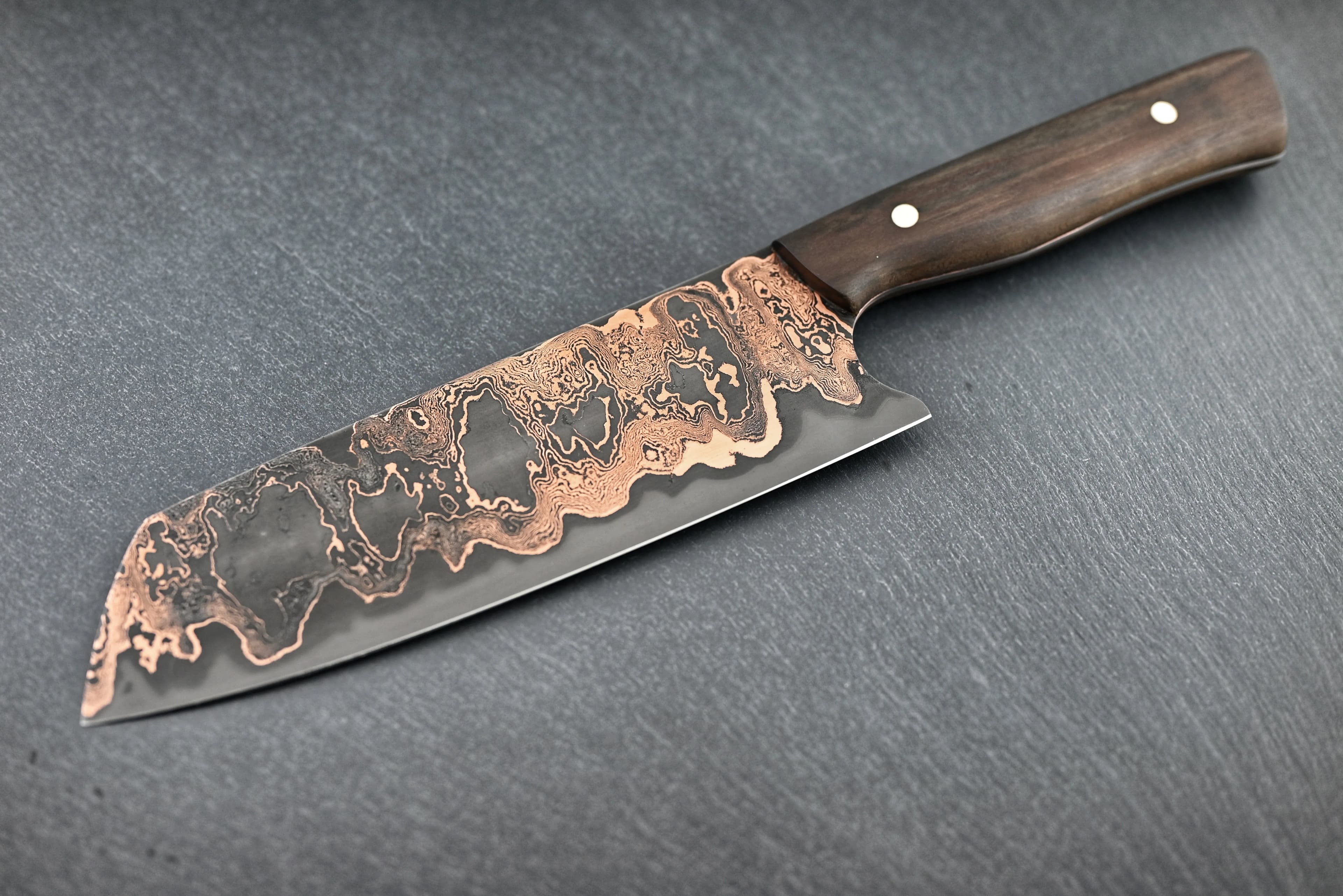 Kupfer Damast Santoku (Apex Ultra)
