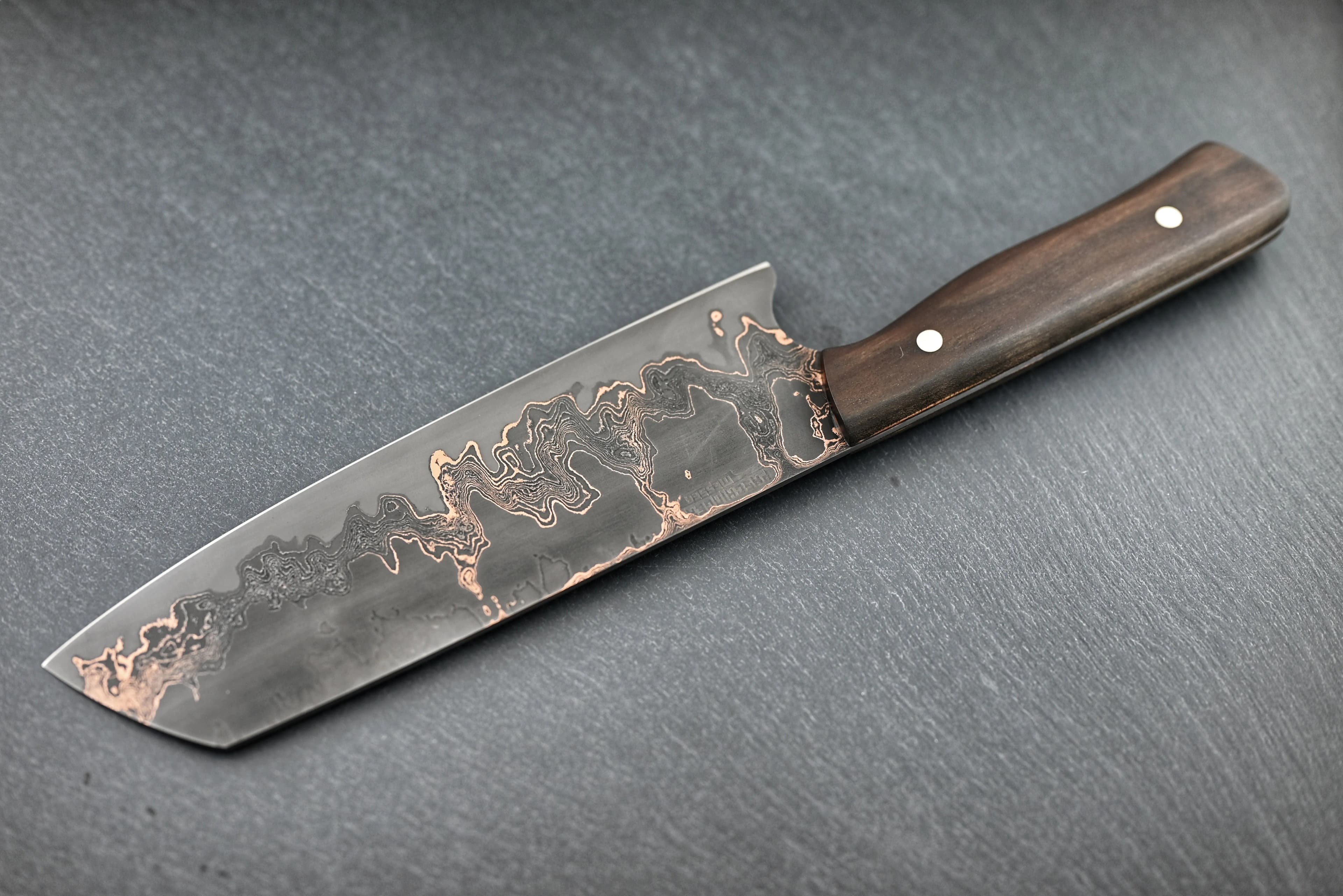 Kupfer Damast Santoku (Apex Ultra)