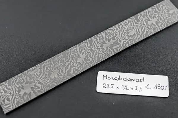 Mosaikdamast "Explosion" 2,4mm